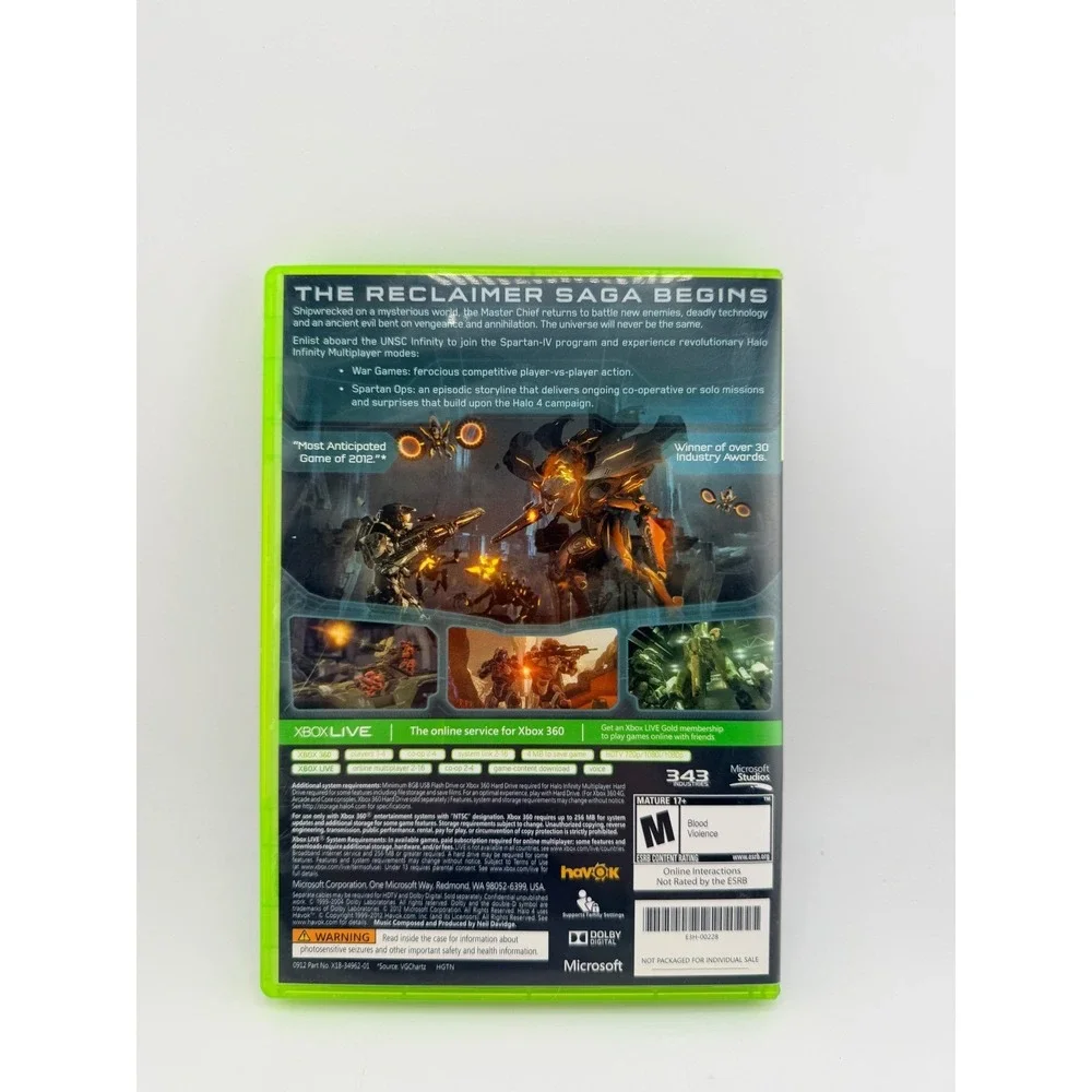 N/A halo xbox